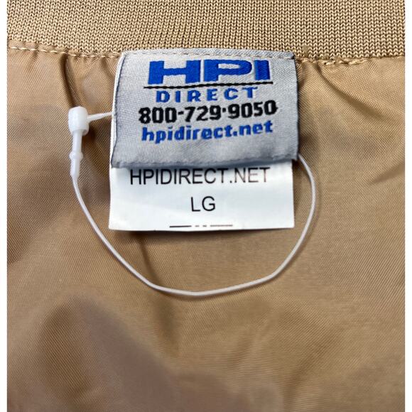 HPI Outdoor Golf Windshirt Size Large Mens Blue V-Neck Pullover‎ NWOT - Picture 3 of 10